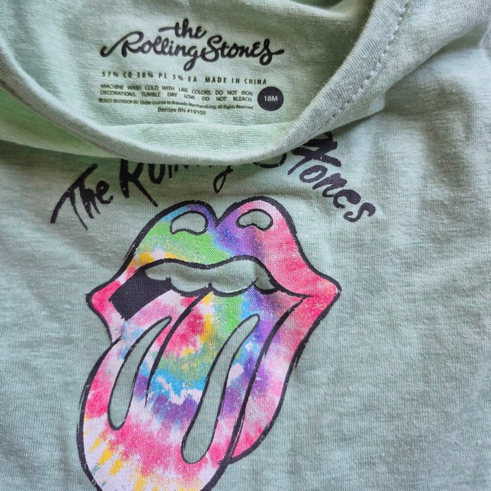 Rolling Stones Mint Green 18M dress - Picture 3 of 3